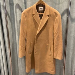 Joseph Abboud - Tan Peacoat - 48 Regular